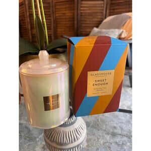 Glasshouse Fragances Sweet Enough Soy Wax Candle 13.4 oz NIB